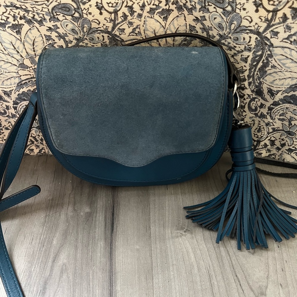 Rebecca Minkoff Leather Tassel Crossbody Bag